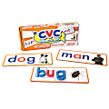 Junior Learning CVC Word Strips, Multicolor, Grades K-4, Pack Of 24 Strips 1 thumbnail image