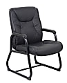 Boss Office Products Chairs@Work Guest Chair, Black