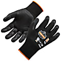 Ergodyne ProFlex 7001 Nitrile-Coated Nylon Gloves, Extra Small, Black 1 thumbnail image