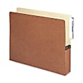 Smead® Redrope End-Tab File Pockets, Letter Size, 3 1/2" Expansion, 30% Recycled, Redrope, Box Of 10 1 thumbnail image