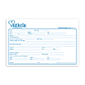 Custom Carbonless Business Forms, Create Your Own, Black or Blue Ink, 8 1/2” x 5 1/2”, 2-Part, Box Of 250