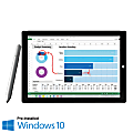 Microsoft® Surface Pro 3 Tablet, 12" Full HD Plus Screen, 4GB Memory, 128GB Storage, Windows® 10, Silver