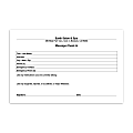 Custom Carbonless Business Forms, Create Your Own, Black or Blue Ink, 8 1/2” x 5 1/2”, 3-Part, Box Of 250