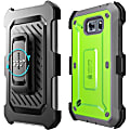 i-Blason Unicorn Beetle Pro Carrying Case (Holster) Smartphone - Green - Drop Resistant, Dust Resistant, Debris Resistant, Impact Resistant, Shock Absorbing - Polycarbonate, Thermoplastic Polyurethane (TPU) Body - Holster, Belt Clip