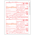ComplyRight® 1099-B Tax Forms, 2-Up, Federal Copy A, Laser, 8-1/2" x 11", Pack Of 50 Forms 1 thumbnail image
