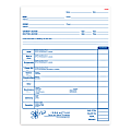 Custom Carbonless Business Forms, Create Your Own, Black or Blue Ink, 2-Part, 8 1/2” x 11”, Box Of 250