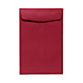 LUX #6 1/2 Open-End Envelopes, Peel & Press Closure, Garnet Red, Pack Of 500