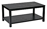 Ave Six Merge Cocktail Table, Rectangular, Black 1 thumbnail image