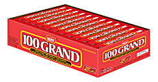 100 Grand Bar Milk Chocolate Bars, 1.5 Oz, Pack Of 36 Bars