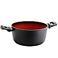 Tosca Terracotta Aluminum Non-Stick Dutch Oven, 4.75 Qt, Black 1 thumbnail image