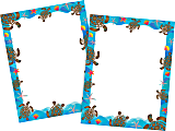 Barker Creek Designer Computer Paper, 8-1/2” x 11”, Kai Ola Sea Turtles, 50 Sheets Per Pack, Set Of 2 Packs 1 thumbnail image