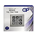Quick Communication Corp. Game Play Tic Tac Toe Table Game, Wood 1 thumbnail image