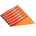 Hygloss Cello-Wrap Rolls, 20" x 12-1/2', Orange, Pack Of 6 Rolls 1 thumbnail image