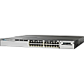 Cisco Catalyst WS-C3750X-24P-S Layer 3 Switch - 24 Ports - Manageable - Gigabit Ethernet, Fast Ethernet - 10/100/1000Base-T, 10/100Base-TX - Refurbished - 3 Layer Supported - PoE Ports - 1U High - Rack-mountable - Lifetime Limited Warranty