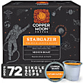 Copper Moon Single-Serve Coffee K-Cups, Stargazer Blend, 12 K-Cups Per Pack, Case Of 6 Packs