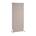 WorkPro® Motiva Freestanding Privacy Screen, 72”H x 34”W x 15”D, Warm Beige, Installation Included 1 thumbnail image