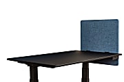 Luxor RECLAIM Acoustic Desktop Privacy Panel, 24" x 24", Pacific Blue 1 thumbnail image