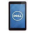 Dell™ Venue 8 Tablet, 8" Screen, 2GB Memory, 32GB Storage, Android 4.2 Jelly Bean, Red 1 thumbnail image