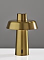 Adesso ADS360 Pirlo LED Cordless Table Lamp, Antique Brass 1 thumbnail image