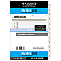 AT-A-GLANCE® One Page Per Day Daily/Monthly Planner Calendar Refill, Desk Size, 5-1/2" x 8-1/2", January To December 2022, 481-125 1 thumbnail image