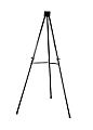 Quartet® Heavy-Duty Telescoping Easel, Black 1 thumbnail image
