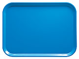Cambro Camtray Rectangular Serving Trays, 15" x 20-1/4", Horizon Blue, Pack Of 12 Trays