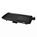 Better Chef 2-in-1 Electric Countertop Grill, 3” x 12” x 17”, Black