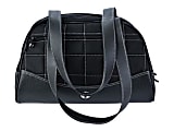 Mobile Edge Sumo Duffel  Medium  duffle bag  ballistic nylon, faux leather  black with white stitching 1 thumbnail image
