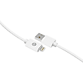 iEssentials Lightning/USB Data Transfer Cable - 10 ft Lightning/USB Data Transfer Cable for iPhone, iPad, iPod - First End: Lightning - Second End: USB - White