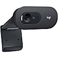 Logitech C505e Webcam - 30 fps - USB - 1280 x 720 Video - Fixed Focus - 60° Angle - Widescreen - Microphone - Notebook, Monitor
