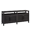 Sauder Tiffin Line Entertainment Credenza, 28-1/4”H x 62-1/2”W x 15-3/4”D, Raven Oak 1 thumbnail image