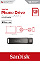 SanDisk Phone Drive, 128 GB, Black 1 thumbnail image