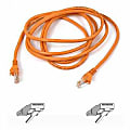 Belkin - Patch cable - RJ-45 (M) to RJ-45 (M) - 1 ft - CAT 5e - molded - orange 1 thumbnail image