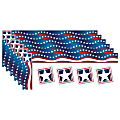 North Star Teacher Resources All Around The Board Trimmers, Stars & Stripes, 43’ Per Pack, Set Of 6 Packs 1 thumbnail image