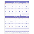 AT-A-GLANCE Two Month 2023 RY Wall Calendar, Large, 22" x 29"