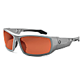 Ergodyne Skullerz® Safety Glasses, Odin, Polarized, Matte Gray Frame, Copper Lens