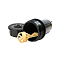 Trademark Global Hide-A-Key Discreet Sprinkler Head 3-Key Holder, 3 3/4" x 2" x 2", Black 1 thumbnail image
