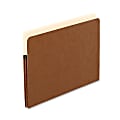 Pendaflex Oxford Standard Expanding Vertical File Pockets, Letter Size, 1 3/4" Expansion, 30% Recycled, Red, Pack Of 25 1 thumbnail image