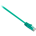 V7 Cat.6 Patch Cable - 7 ft Category 6 Network Cable - First End: 1 x RJ-45 Male Network - Second End: 1 x RJ-45 Male Network - Patch Cable - Green