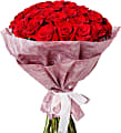 Rose Farmers Red Romantic Long Stem Roses, Red, Box Of 24 Roses