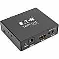 Eaton Tripp Lite Series 4K HDMI Audio De-Embedder/Extractor with TOSLINK, RCA and 3.5 mm Stereo Output, 5.1 Channel, HDCP, 4K 30Hz, P130000AUDIO 1 thumbnail image