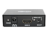 Tripp Lite Ultra High Definition UHD 4Kx2K HDMI Audio De-Embedder Extractor - HDMI audio signal extractor - black
