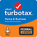 TurboTax Desktop Home & Business Fed + E-File + State 2021, For Apple® Mac®, Download 1 thumbnail image