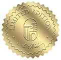 Custom Blind-Embossed Labels And Stickers, Foil Stock, 1-1/2" Burst Shape, Box Of 500 Labels 1 thumbnail image