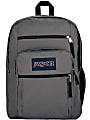 Jansport Big Student Backpack, 70% Recycled, Graphite Gray 1 thumbnail image