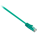 V7 Cat.6 Patch Cable - 3.28 ft Category 6 Network Cable for Network Device, VoIP Device - First End: 1 x RJ-45 Male Network - Second End: 1 x RJ-45 Male Network - 1 Gbit/s - Patch Cable - Gold Plated Contact - 24 AWG - Green