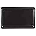 Amscan Plastic Rectangular Trays, 11" x 18", Jet Black, Pack Of 4 Trays  1 thumbnail image