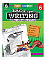 Shell Education 180 Days Of Writing Workbook, Grade 6