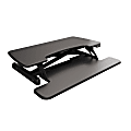 VARI VARIDESK ProPlus 36 Electric Standing Desk Converter, 6" to 19-3/4"H x 36" x 24-3/4", Black 1 thumbnail image
