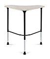 HON® SmartLink™ Sit-To-Stand Student Desks, Sand, Set Of 2